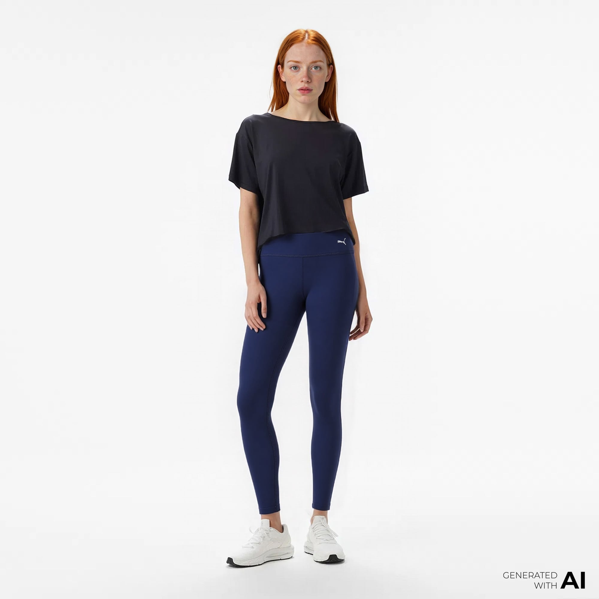 Puma Performance Full-Length Kadın Lacivert Günlük Tayt