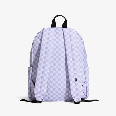  Vans Old Skool Grom Check Çocuk Mor Sırt Çantası