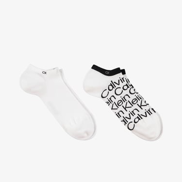  Calvin Klein Erkek Beyaz Çorap