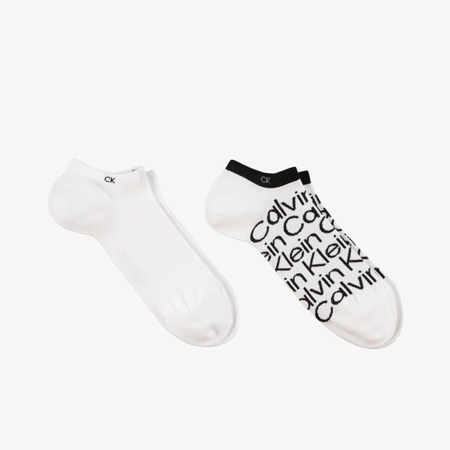  Calvin Klein Erkek Beyaz Çorap