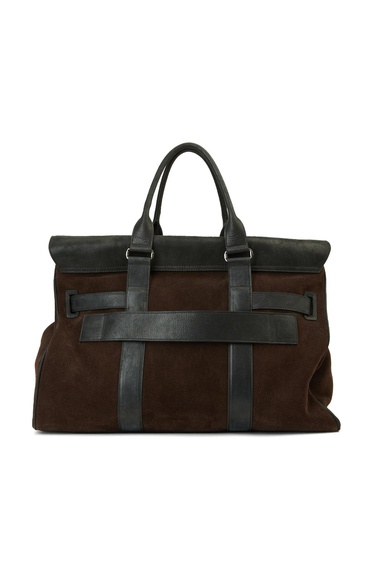  Network Erkek Siyah Süet Seyahat Çantası