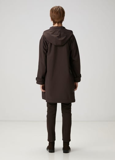  Beymen Club Kadın Kahverengi Kuş Aplikeli Kaban