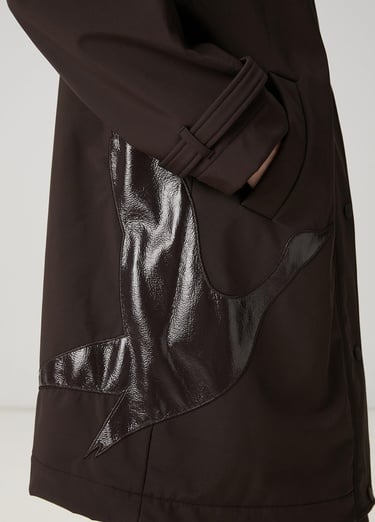  Beymen Club Kadın Kahverengi Kuş Aplikeli Kaban