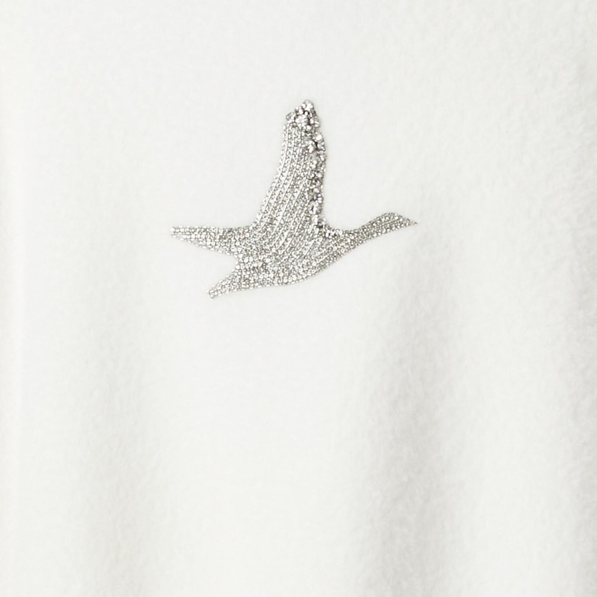 Beymen Club Kadın Beyaz İşlemeli Logolu Kazak