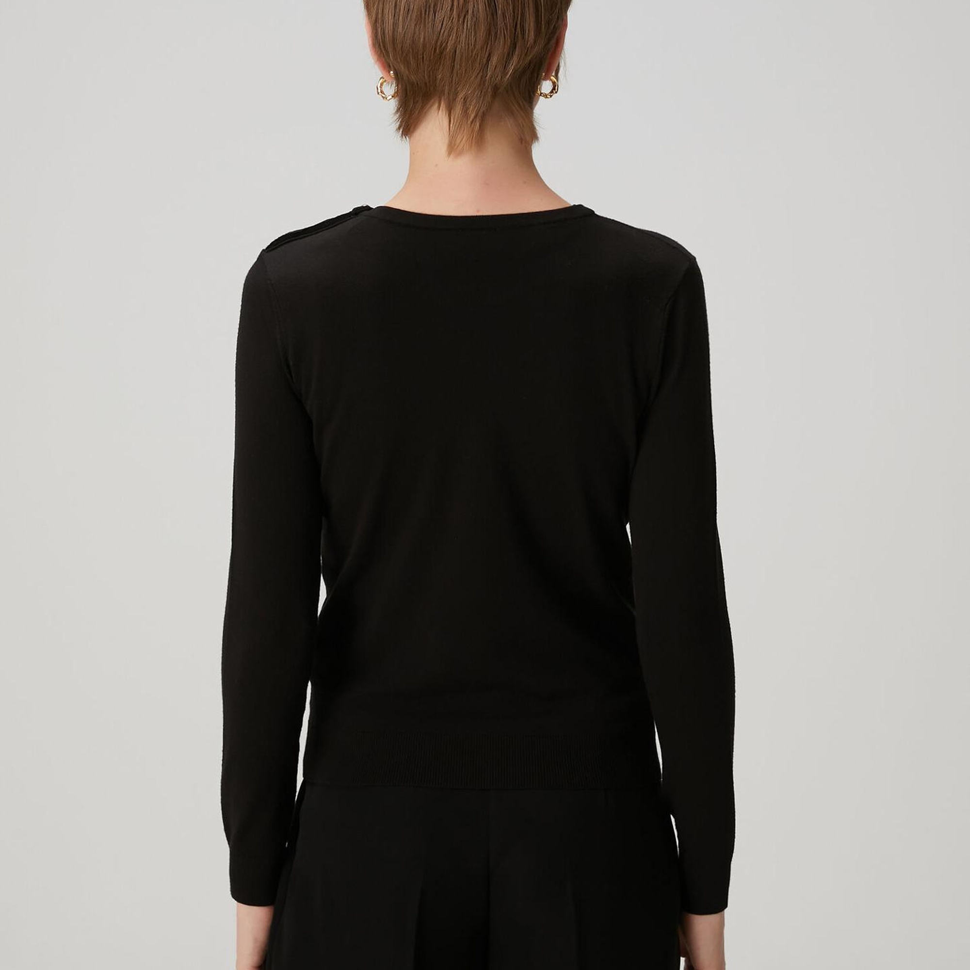 Beymen Club Kadın Siyah Basic Kazak