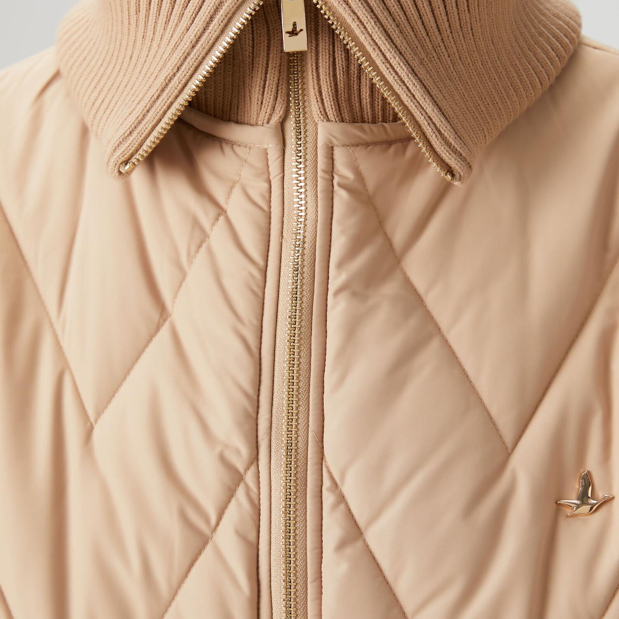 Beymen Club Kadın Kamel Zikzak Kapitoneli Mont