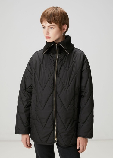  Beymen Club Kadın Siyah Kapitoneli Mont