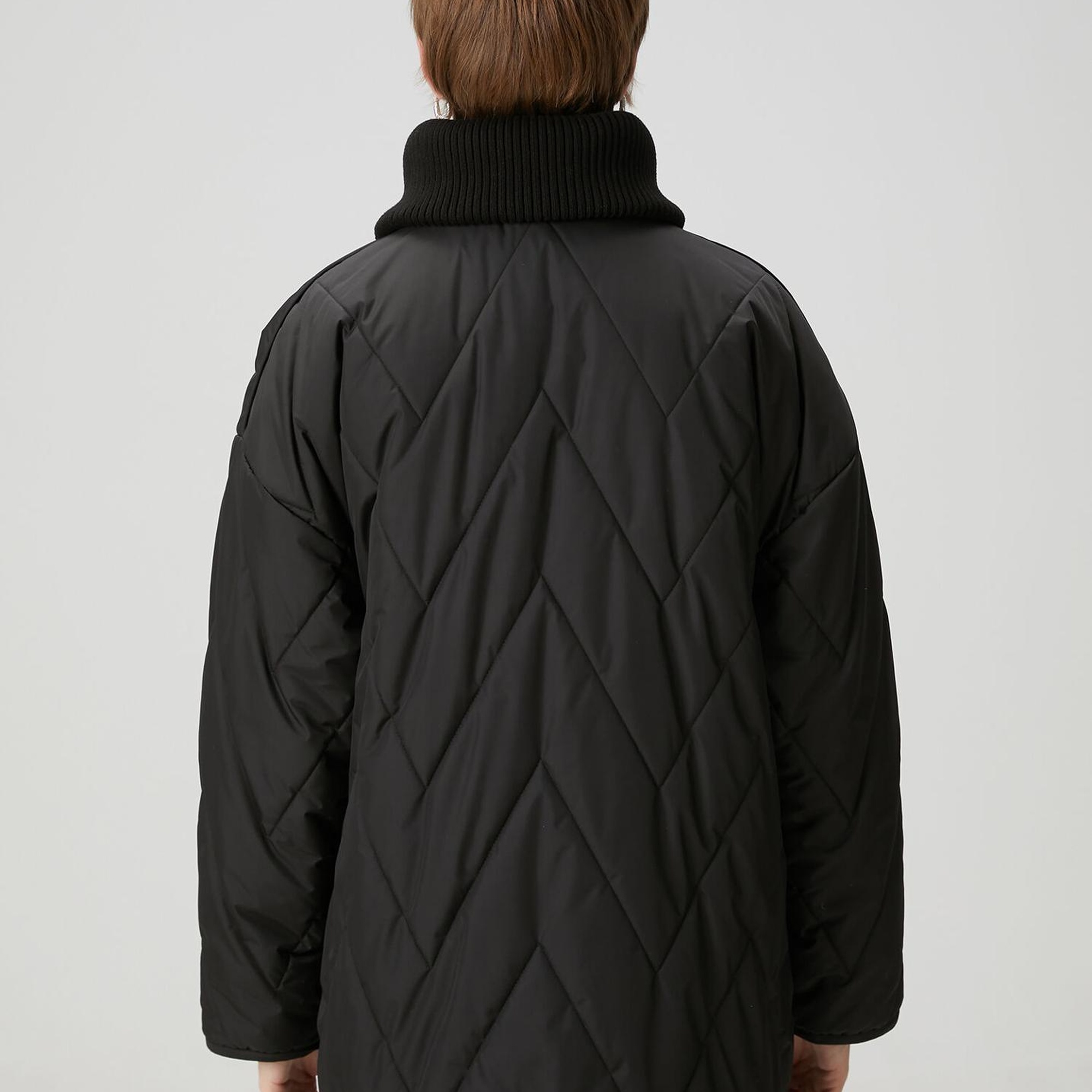 Beymen Club Kadın Siyah Kapitoneli Mont