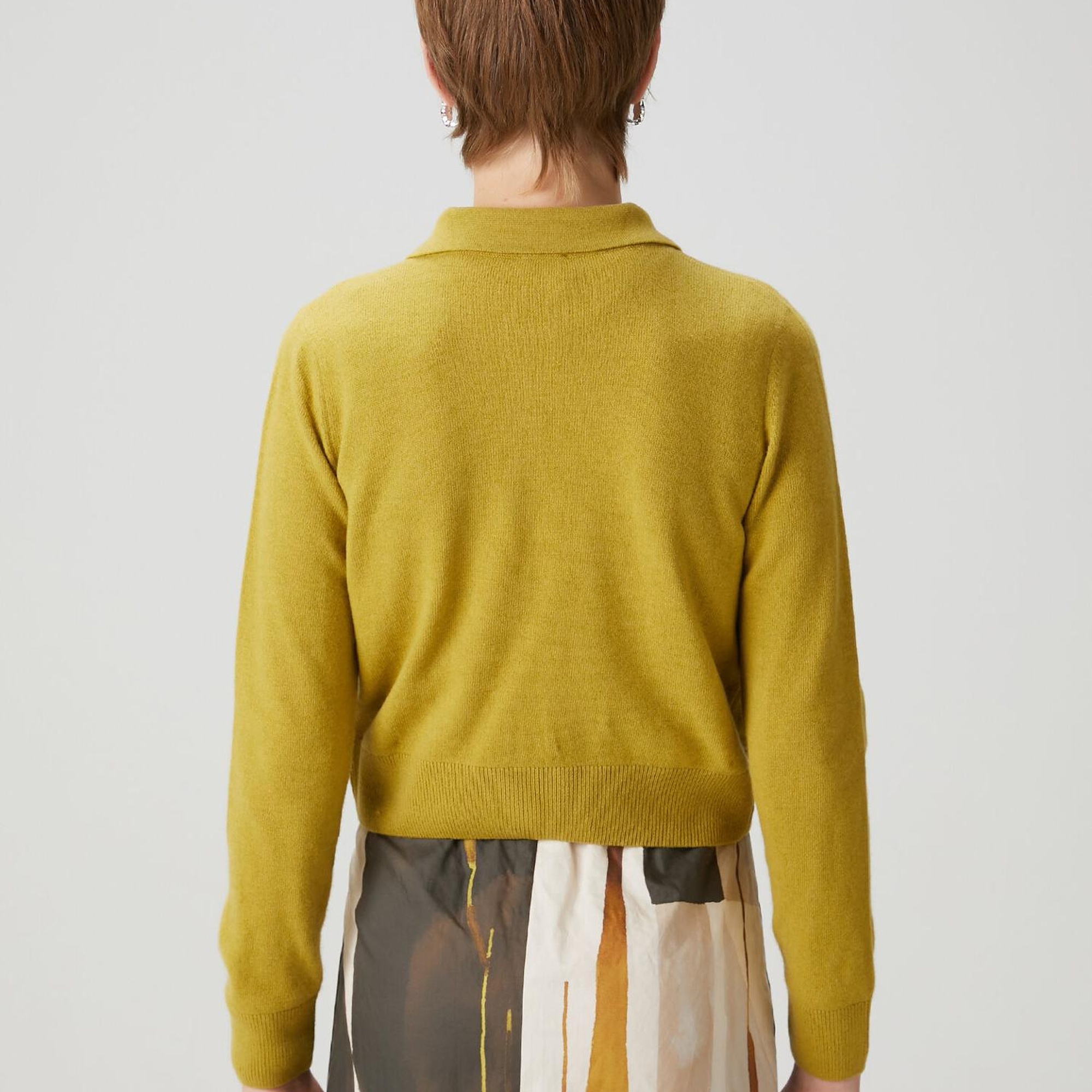 Beymen Club Kadın Yağ Yeşili Fular Detaylı Triko Hırka