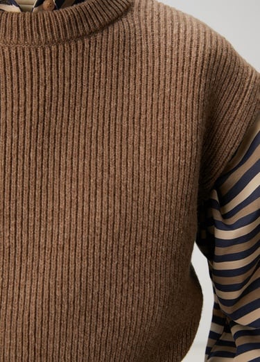  Beymen Club Kadın Vizon Yün Kazak