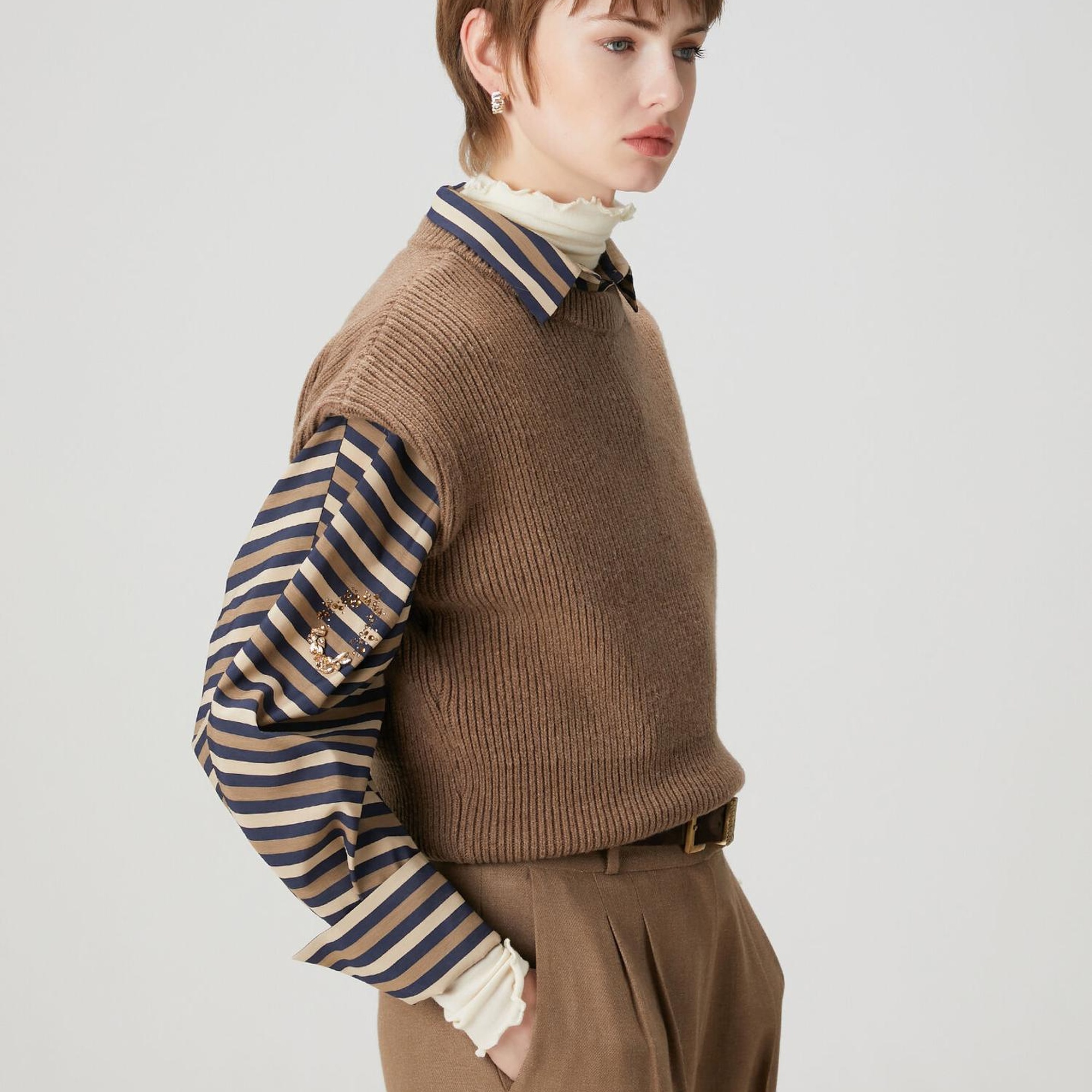 Beymen Club Kadın Vizon Yün Kazak