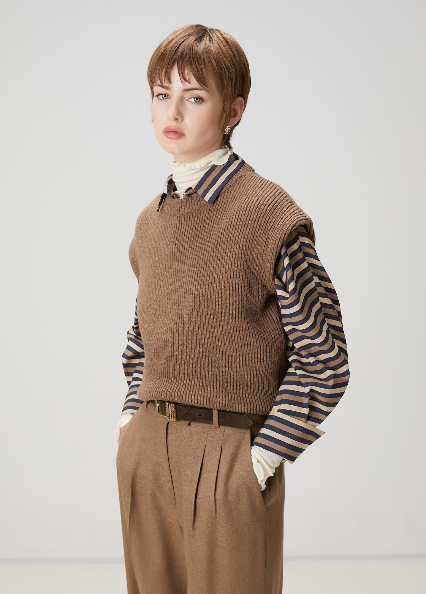  Beymen Club Kadın Vizon Yün Kazak