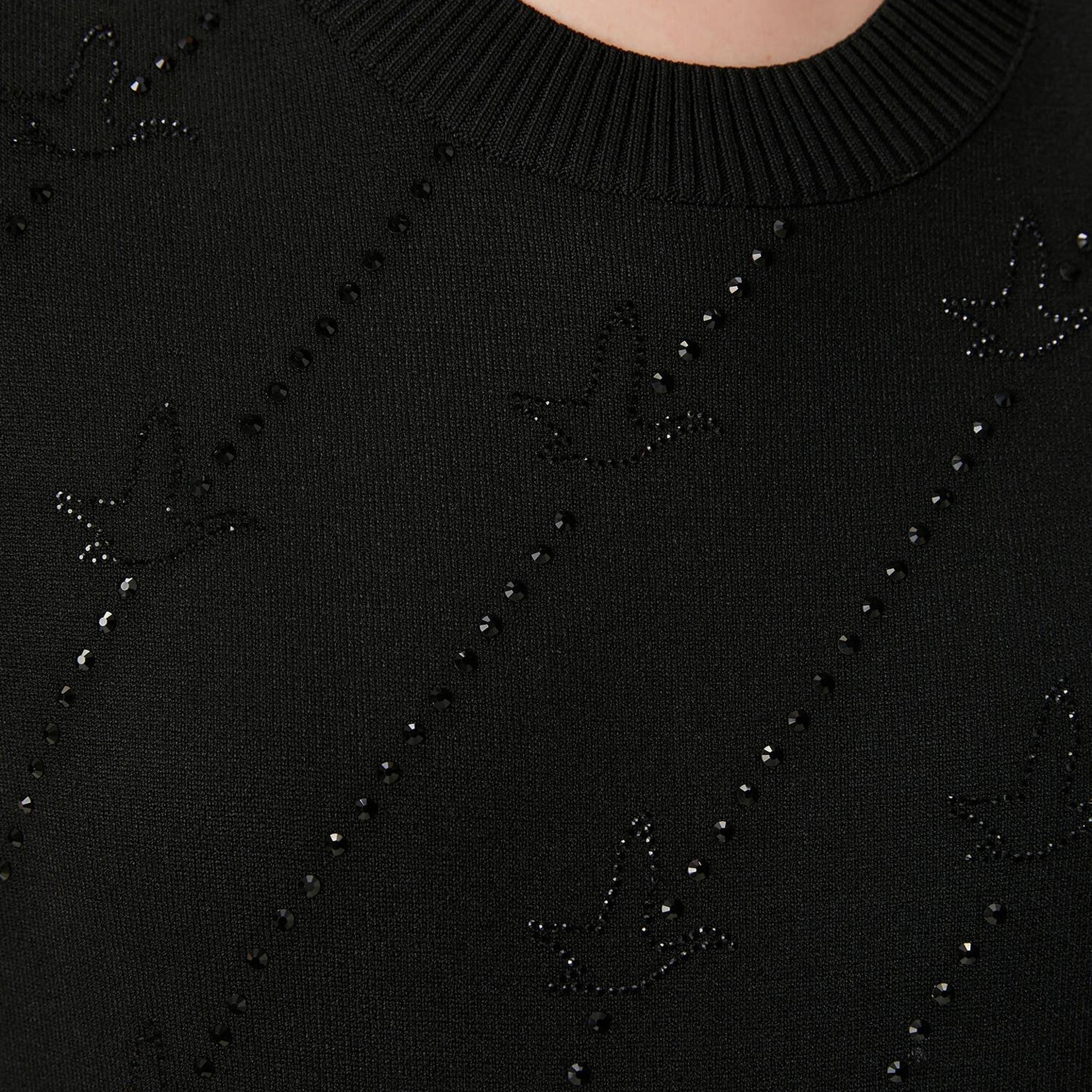 Beymen Club Kadın Siyah Taşlı Triko