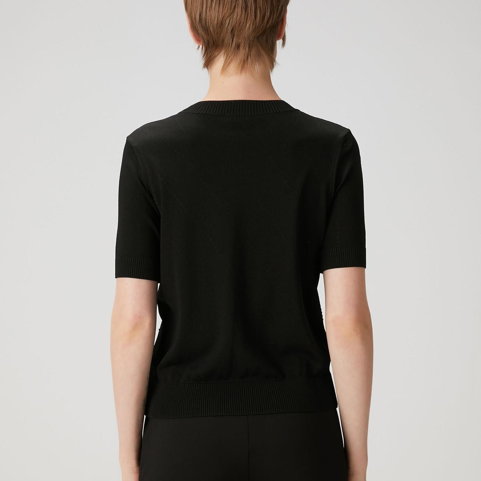 Beymen Club Kadın Siyah Taşlı Triko