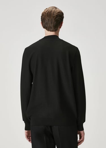  Beymen Club Erkek Siyah Yarım Balıkçı Yaka Kazak