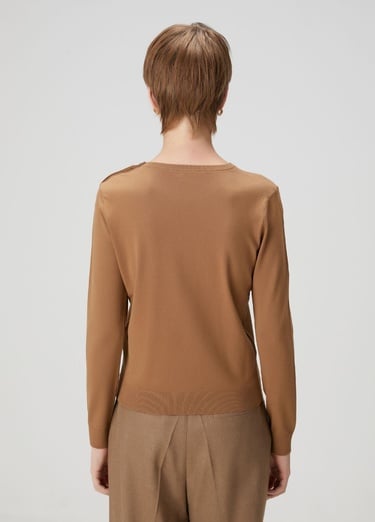  Beymen Club Kadın Tarçın Omzu Düğmeli Triko