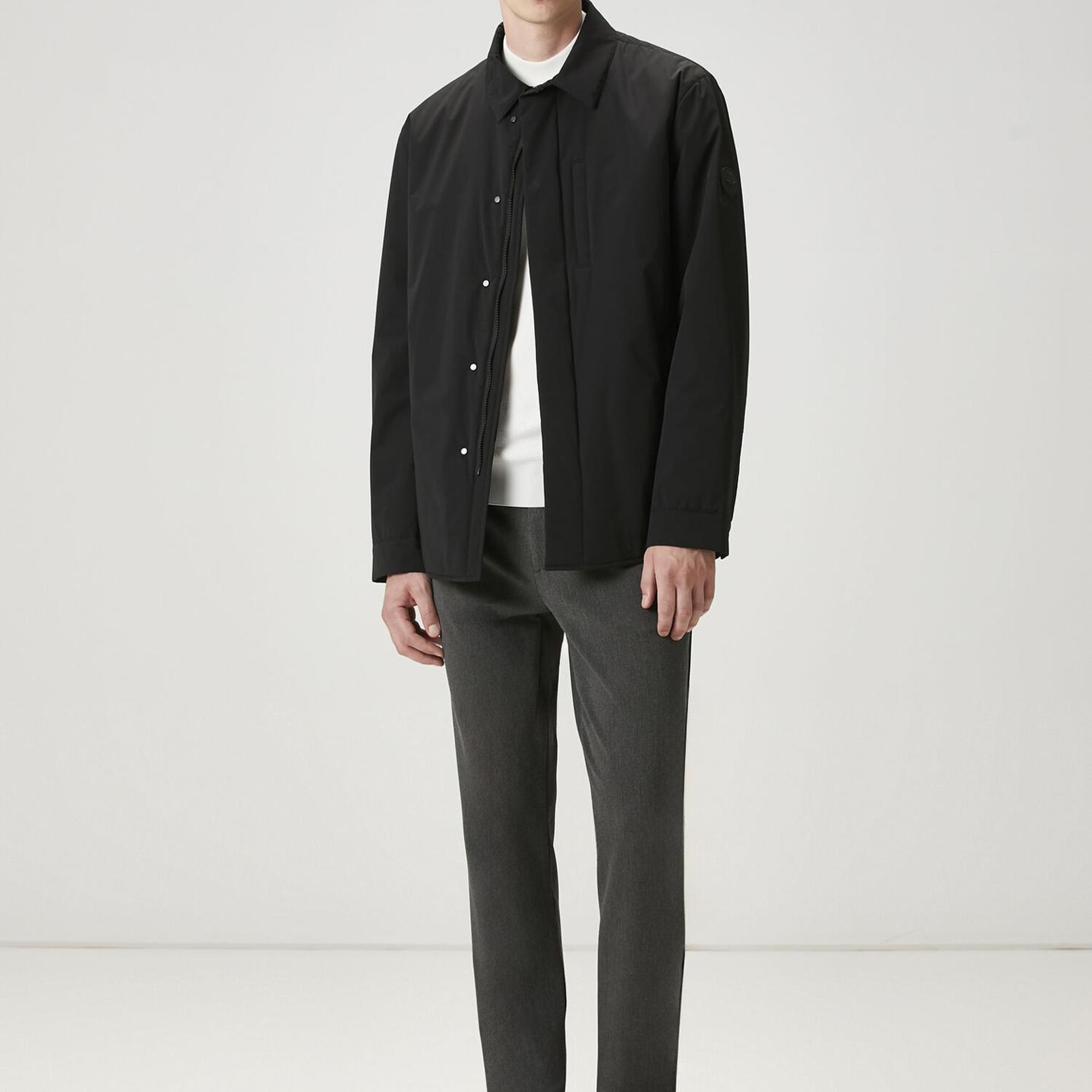 Beymen Club Erkek Beyaz Yarım Balıkçı Yaka Pirinç Dokulu Kazak