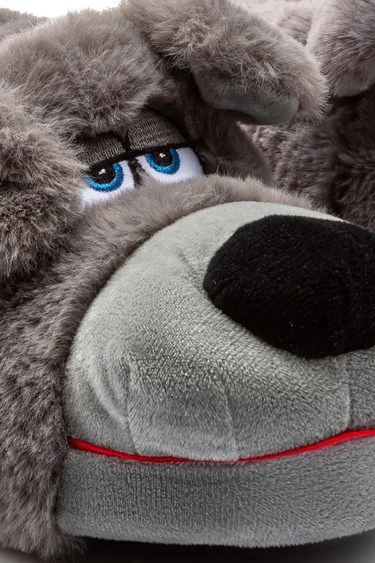  Lodi Çocuk Hayvanlı Panduf Gri 30/35