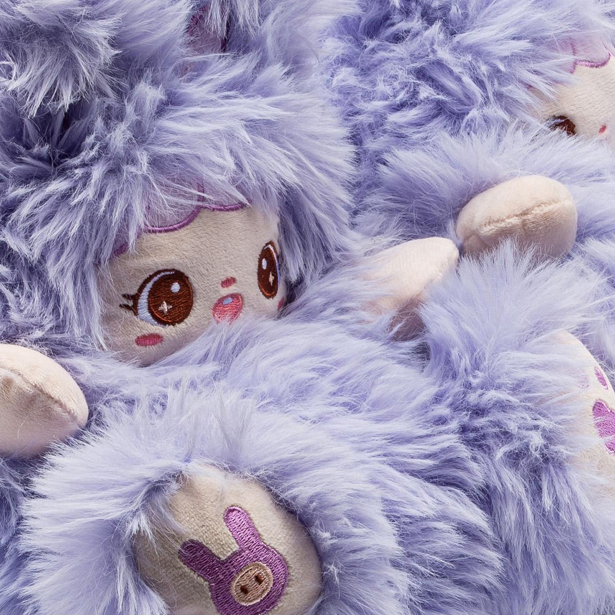 Lingo Kadın Hayvanlı Panduf Mor 36/41