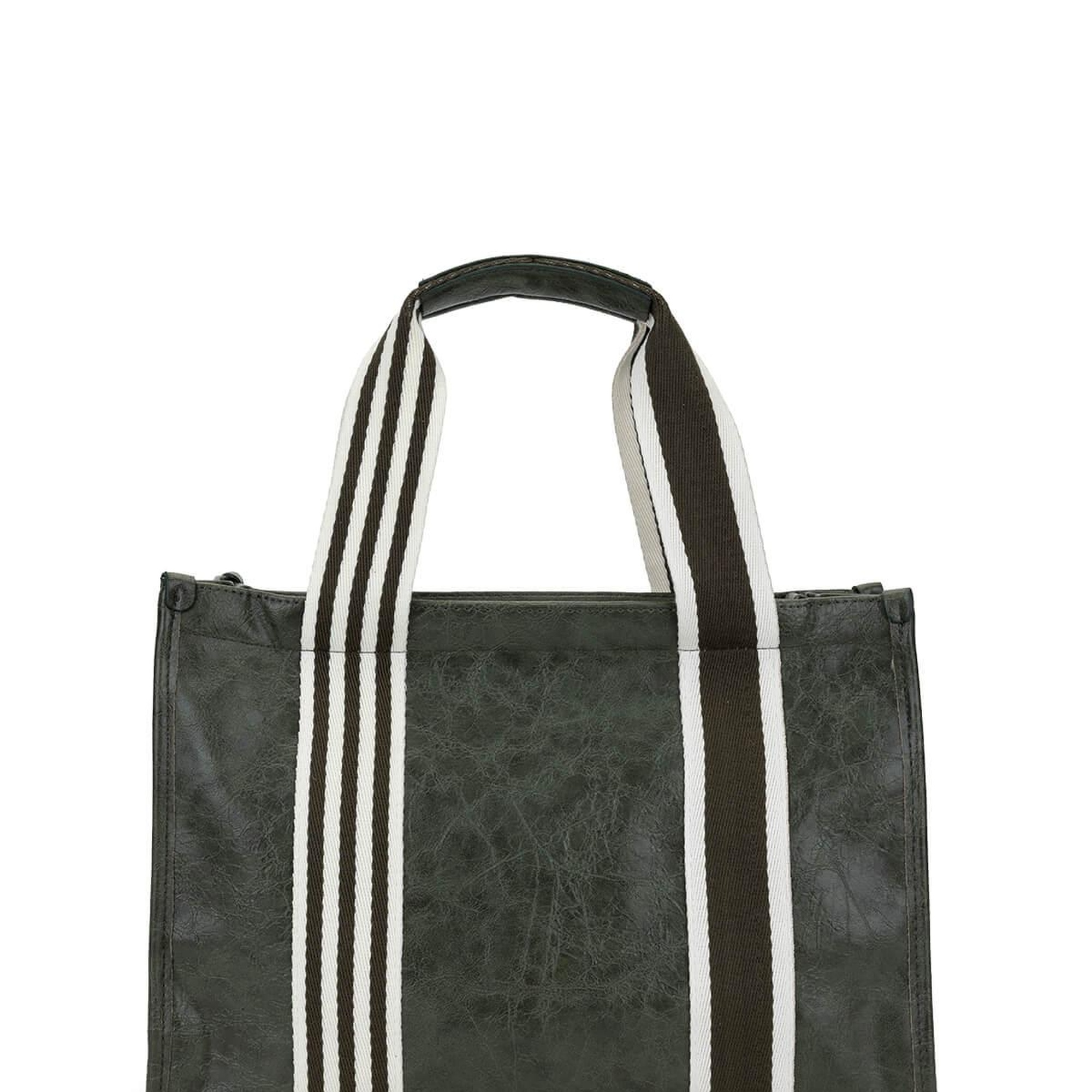 Tamer Tanca Kadın Vegan Haki Rugan Omuz Çanta