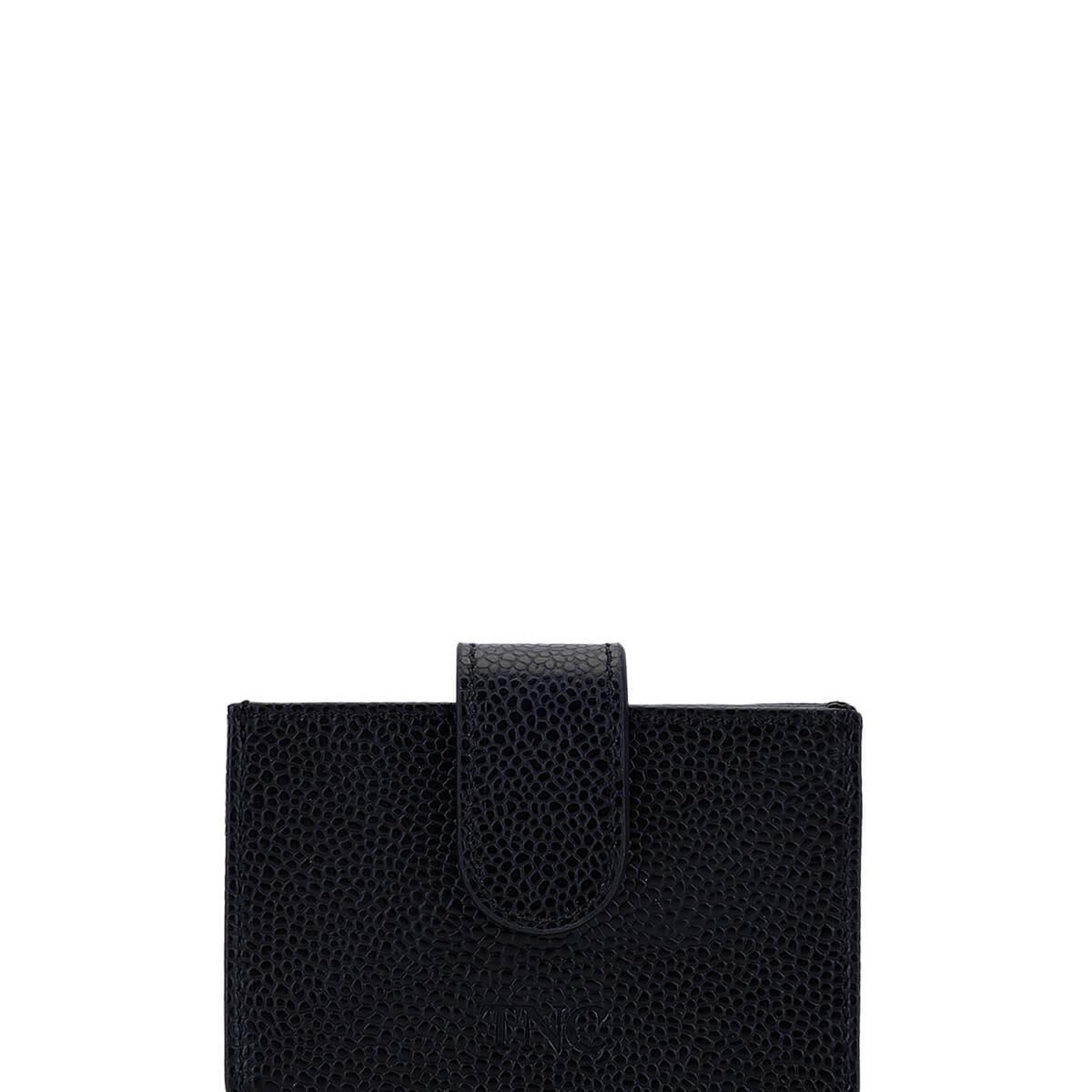 Tamer Tanca Unisex Hakiki Deri Siyah Havyar Kartlık