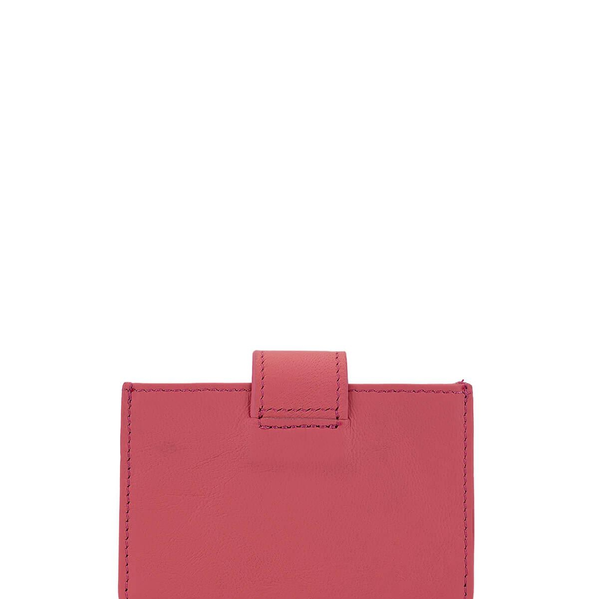 Tamer Tanca Unisex Hakiki Deri Pembe Kartlık