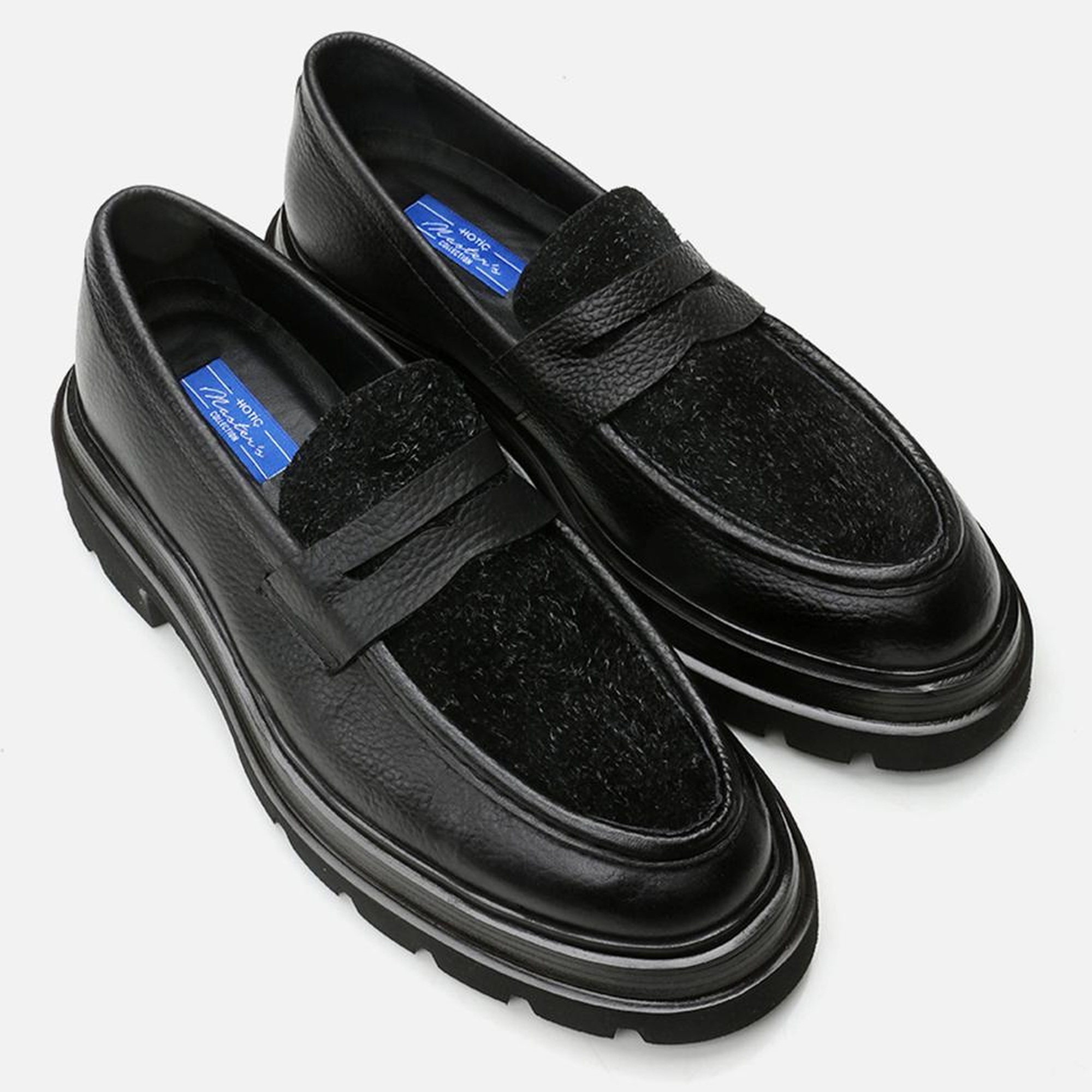 Erkek Deri Siyah Loafer