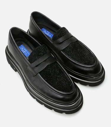  Erkek Deri Siyah Loafer