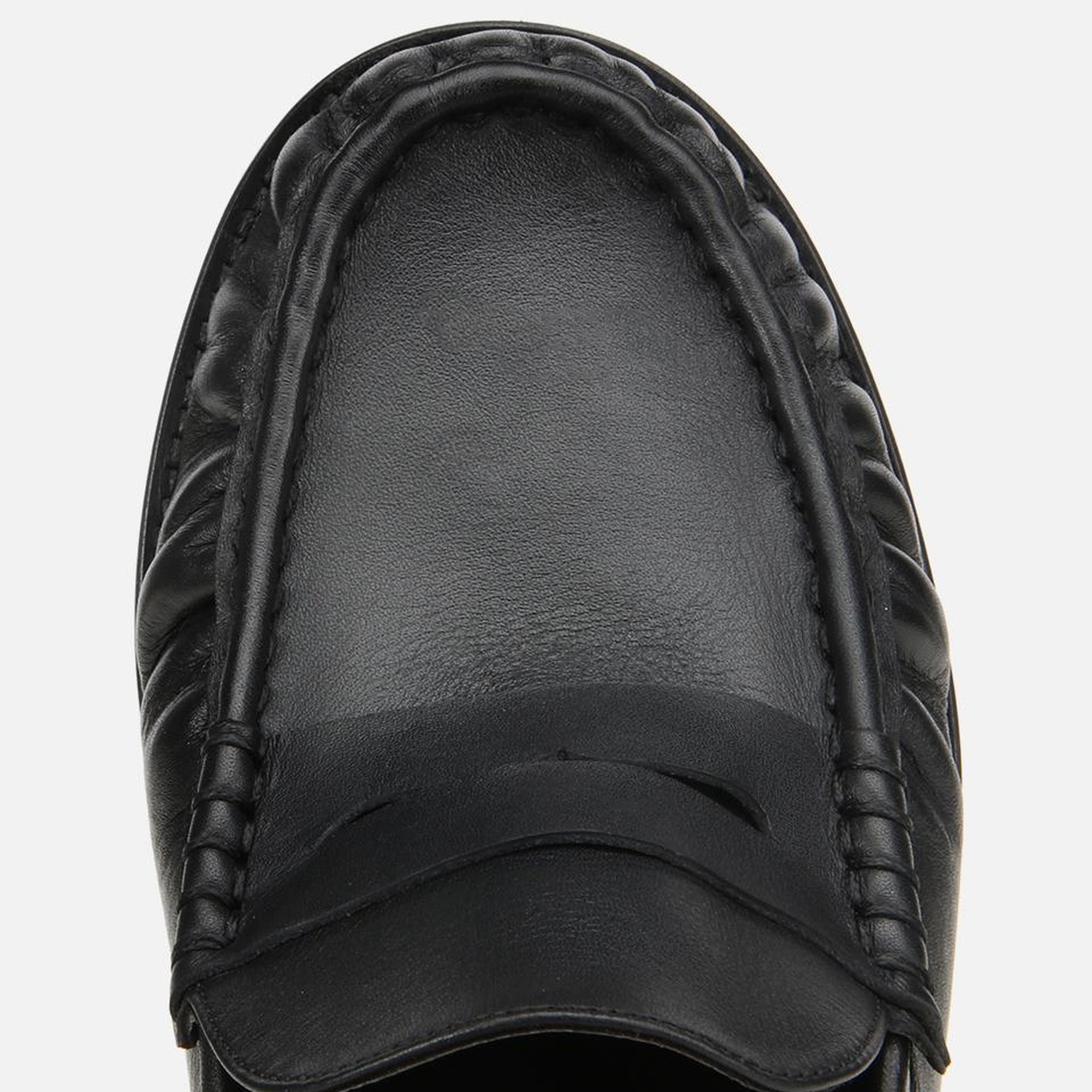 Kadın Deri Siyah Günlük Loafer