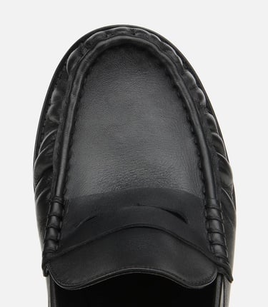  Kadın Deri Siyah Günlük Loafer