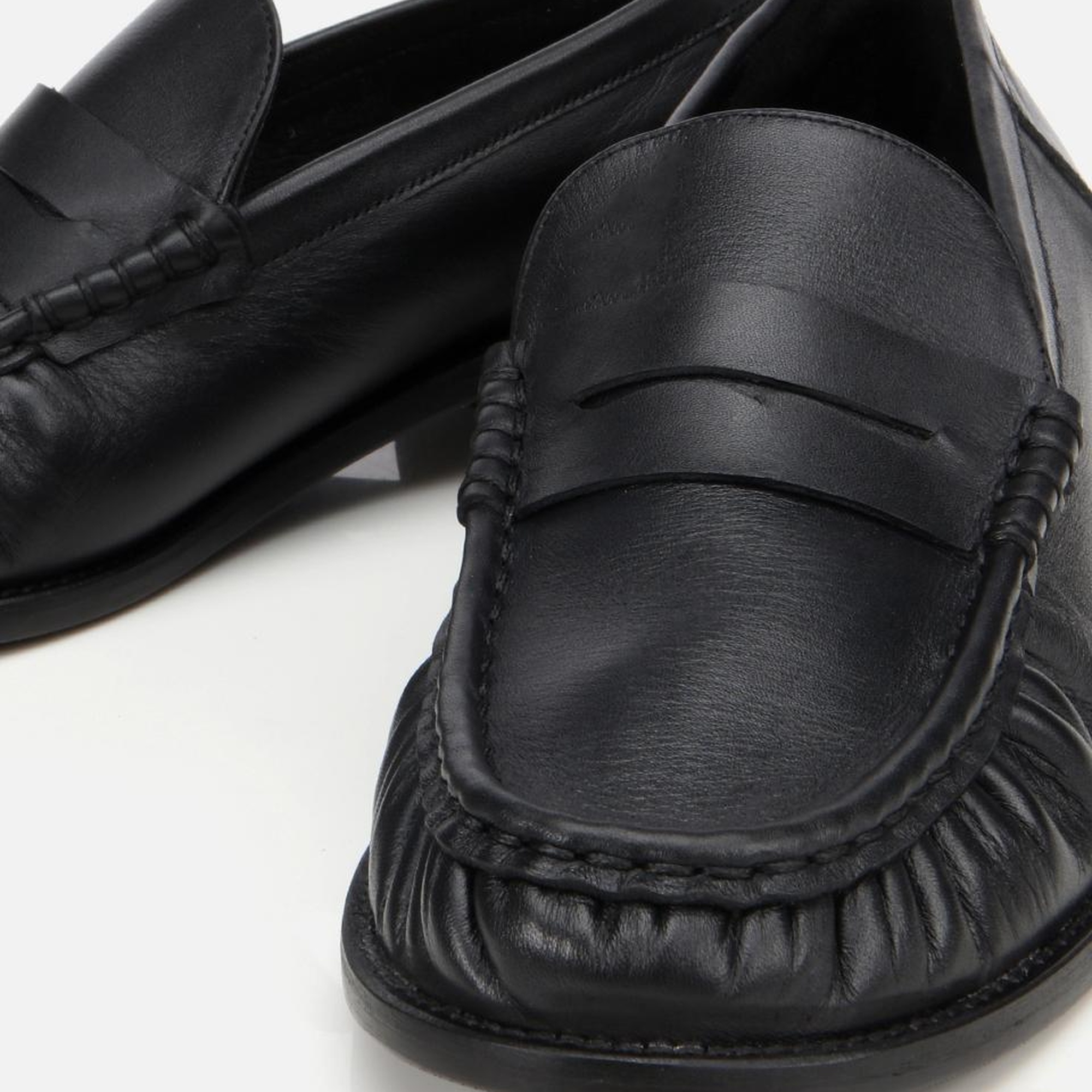 Kadın Deri Siyah Günlük Loafer