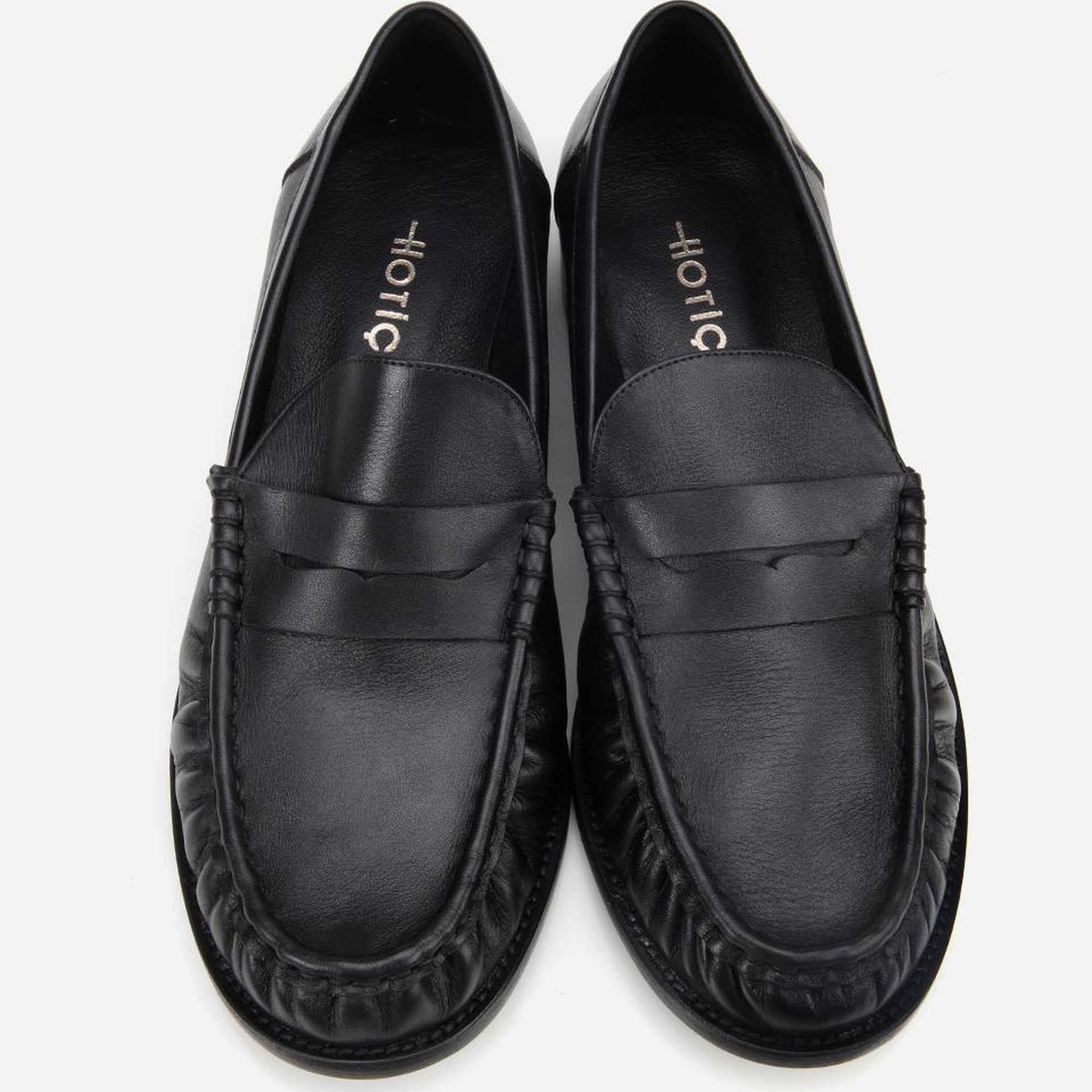 Kadın Deri Siyah Günlük Loafer