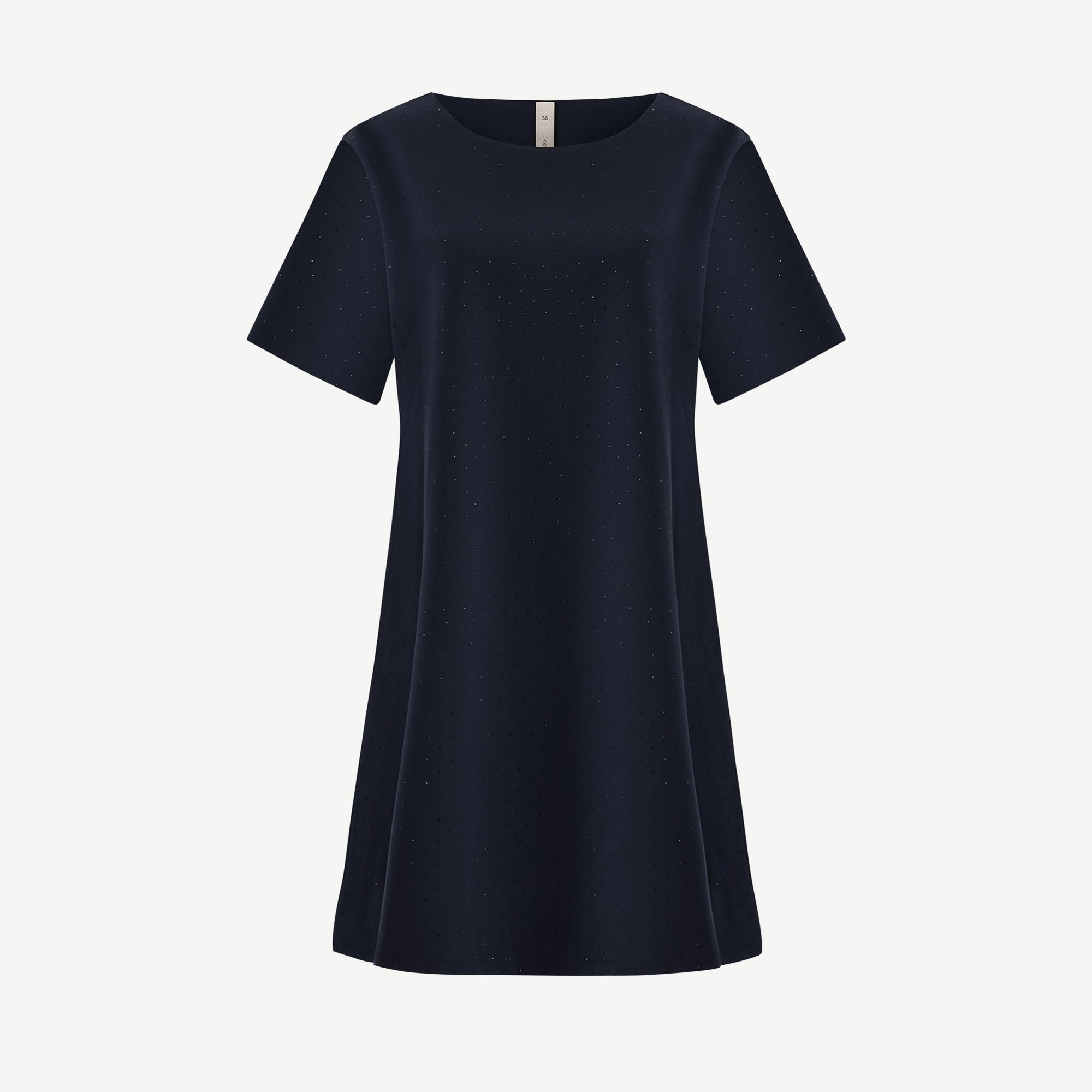 YARGICI Kolsuz Mini Elbise