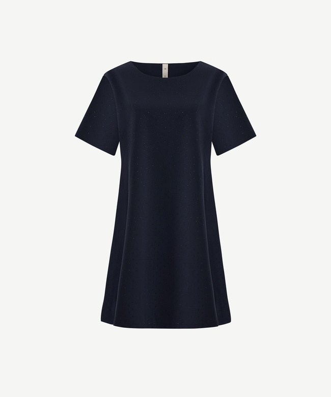  YARGICI Kolsuz Mini Elbise