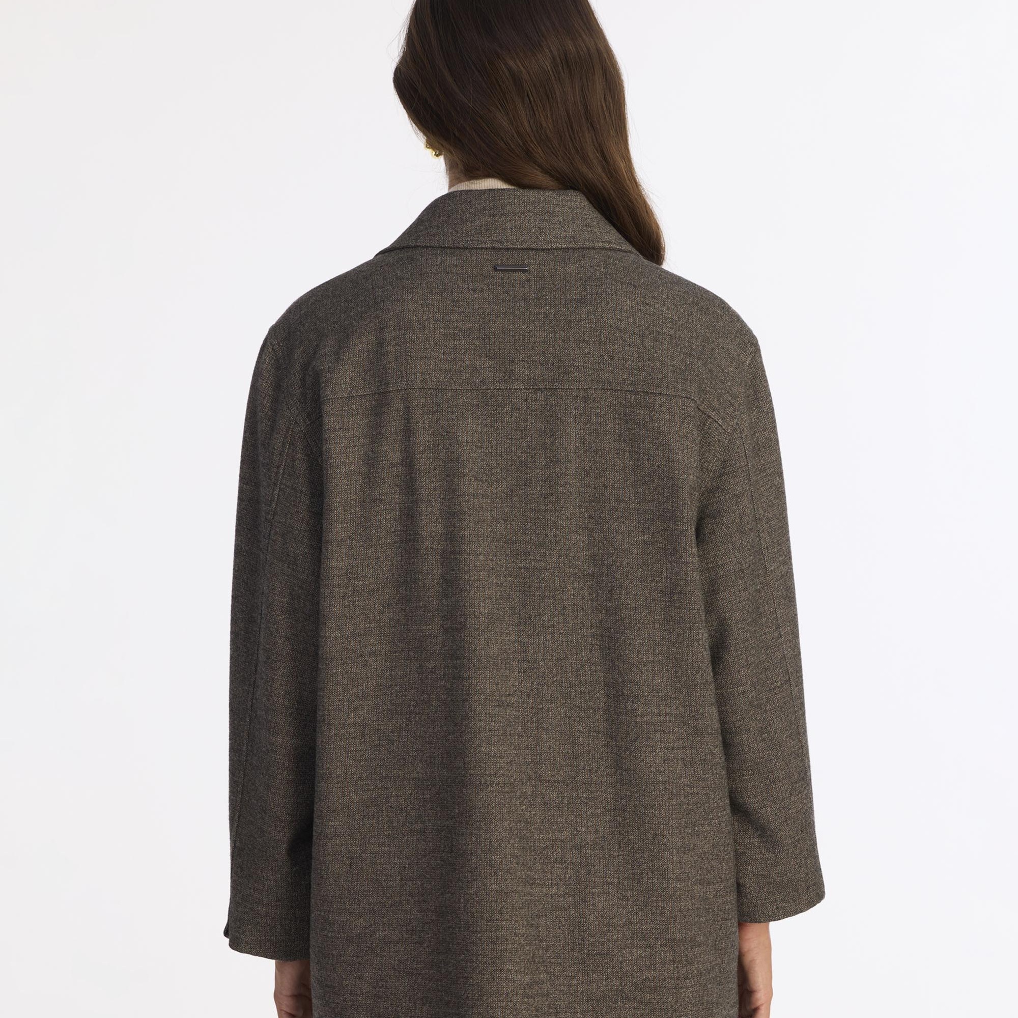 YARGICI Boyfriend Ceket Yaka Uzun Kol Ceket