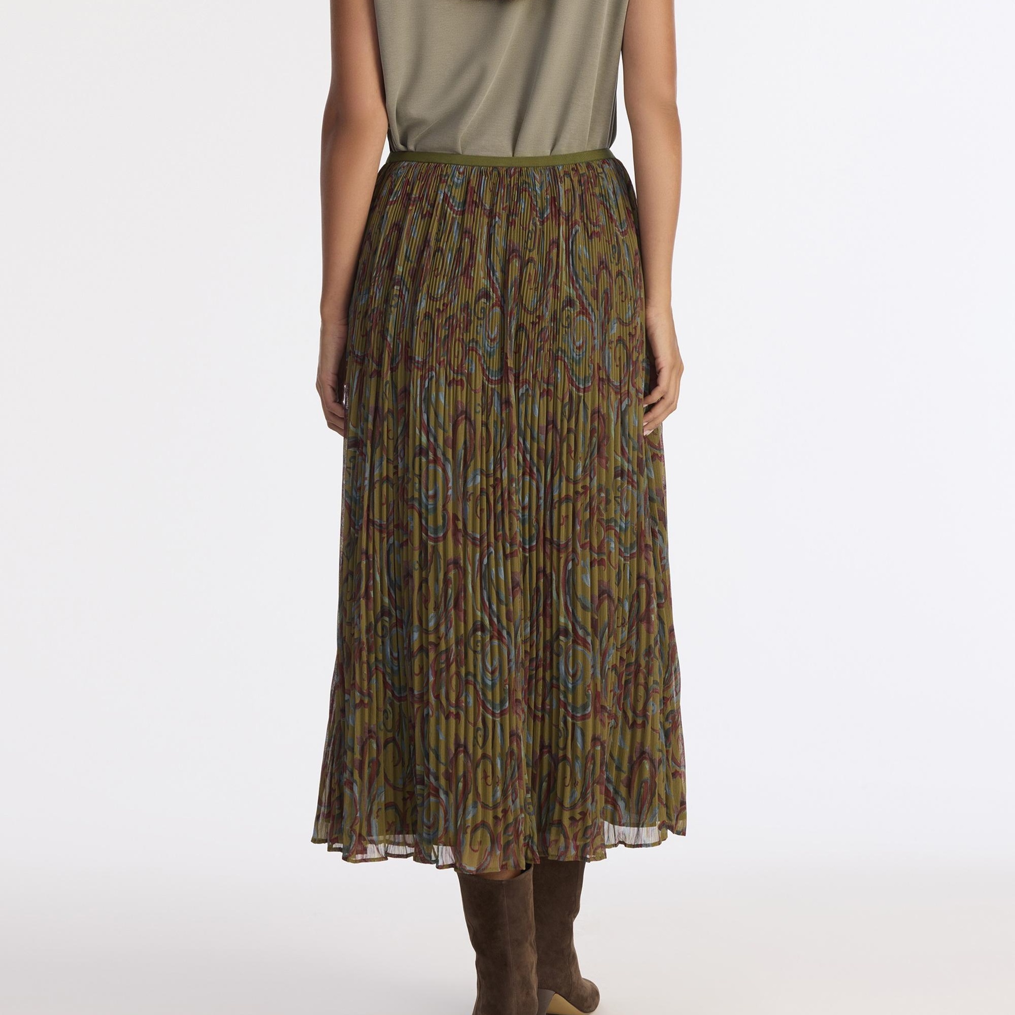 YARGICI Kloş Normal Bel Etek