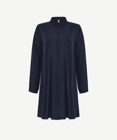  YARGICI Bol Gömlek Yaka Uzun Kol Elbise