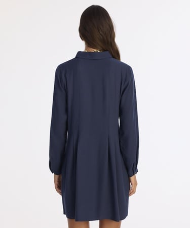  YARGICI Bol Gömlek Yaka Uzun Kol Elbise