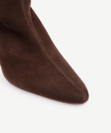  YARGICI Yumuşak Strech Deri Çizme