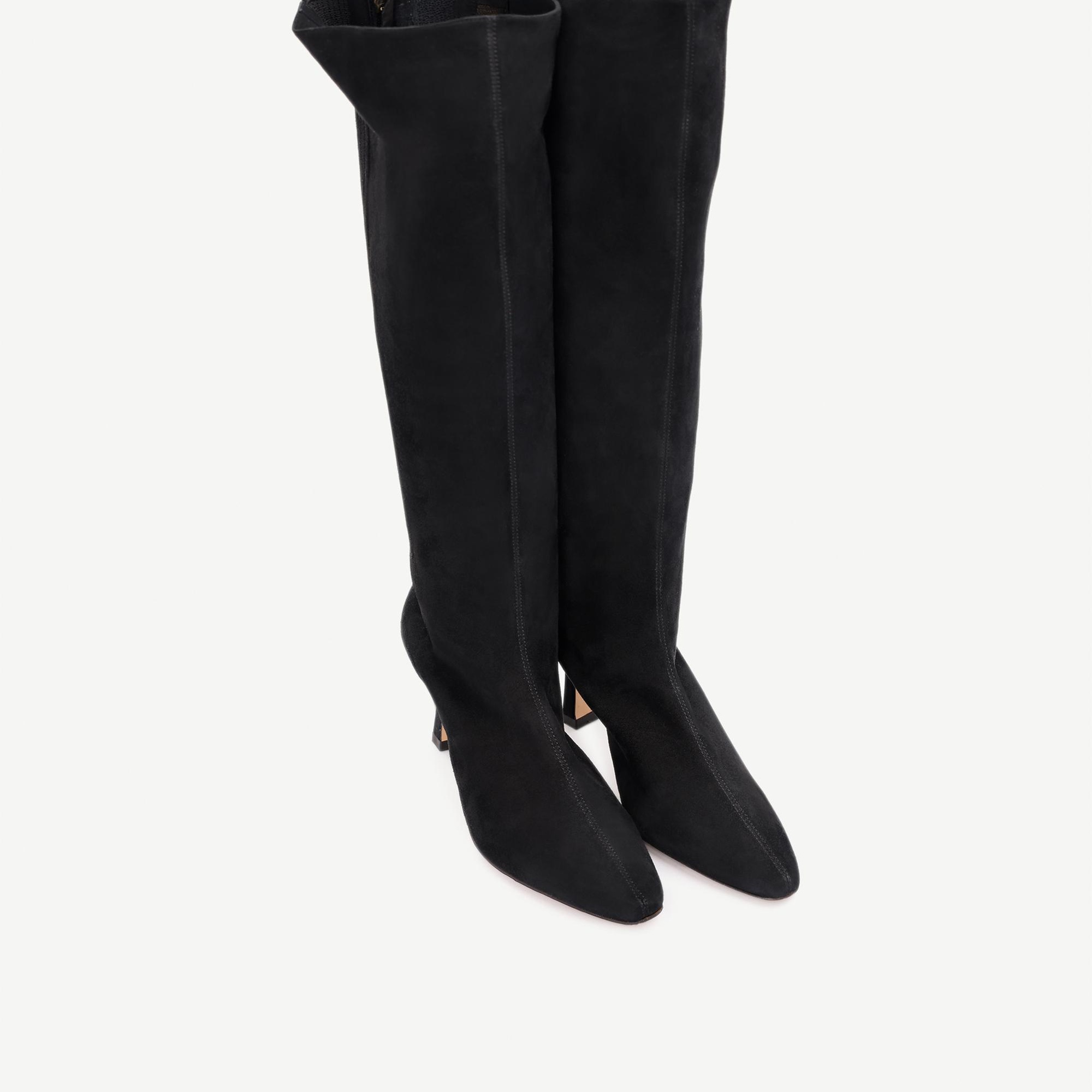 YARGICI Yumuşak Strech Deri Çizme