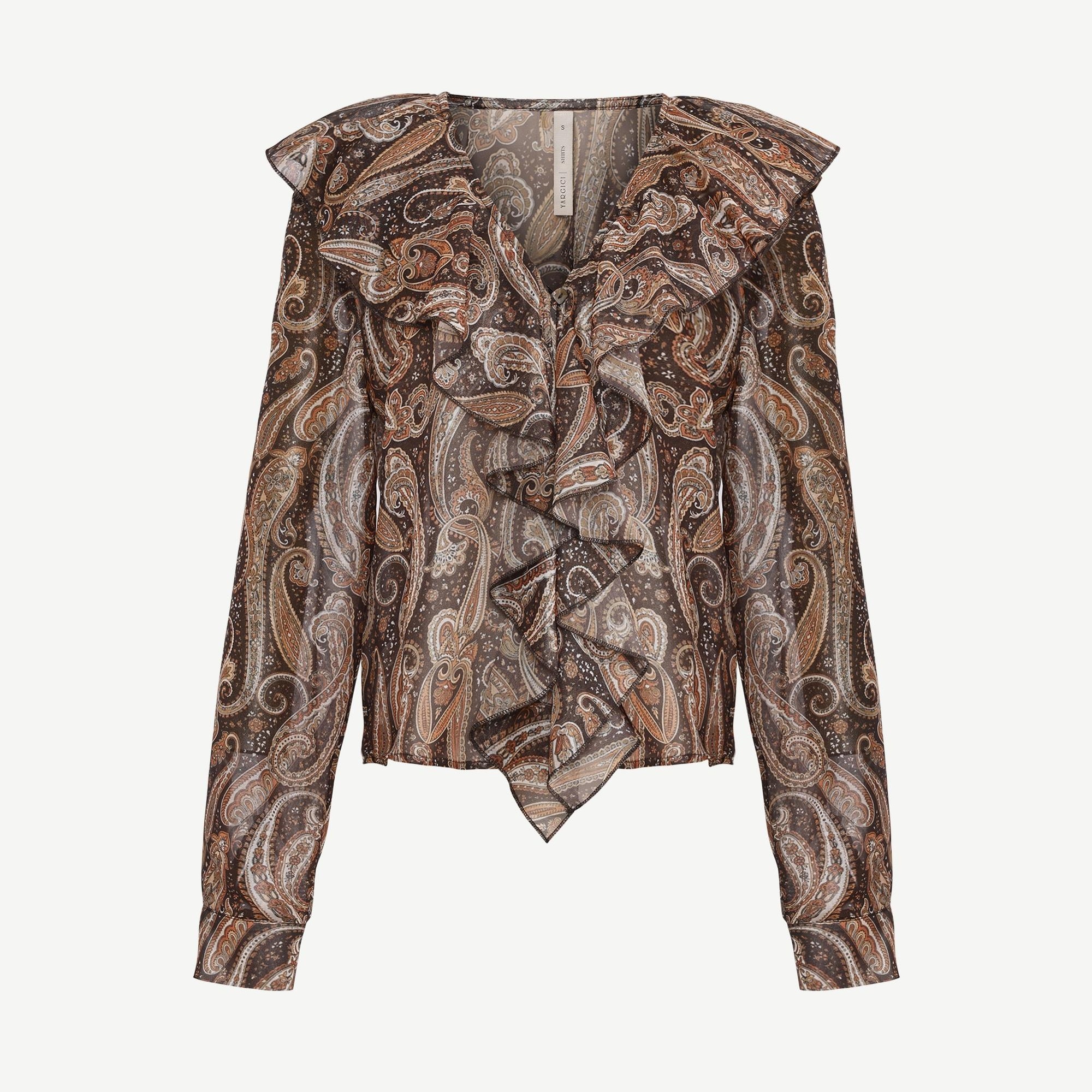 YARGICI Regular V Yaka Uzun Kol Bluz