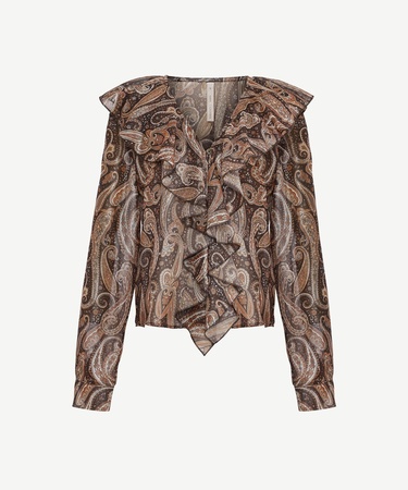  YARGICI Regular V Yaka Uzun Kol Bluz