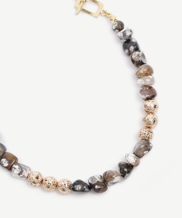  YARGICI Akik İçerikli Kolye