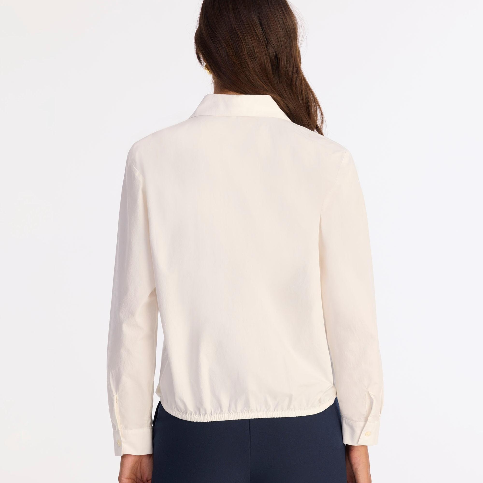 YARGICI Regular Kırlangıç Yaka Uzun Kol Bluz