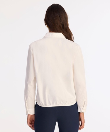  YARGICI Regular Kırlangıç Yaka Uzun Kol Bluz