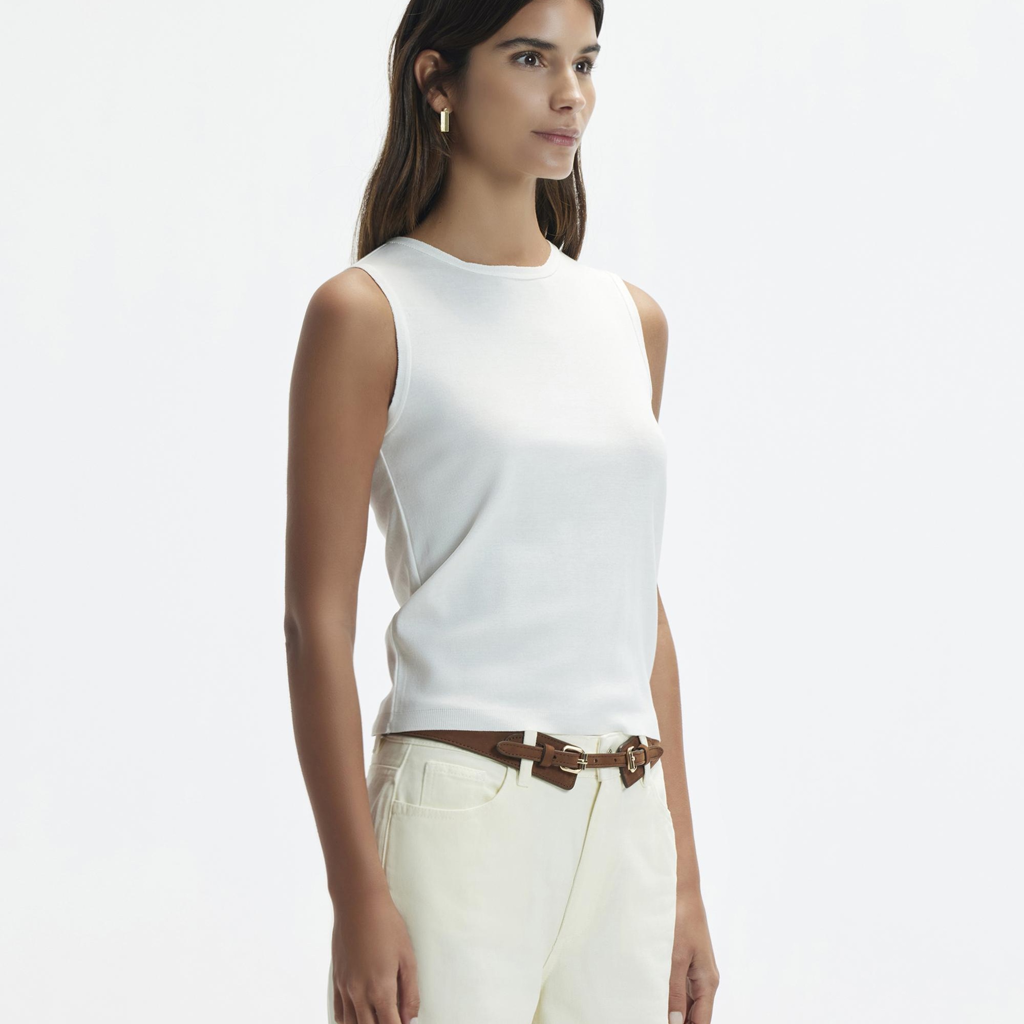 YARGICI Kolsuz Bisiklet Yaka Triko