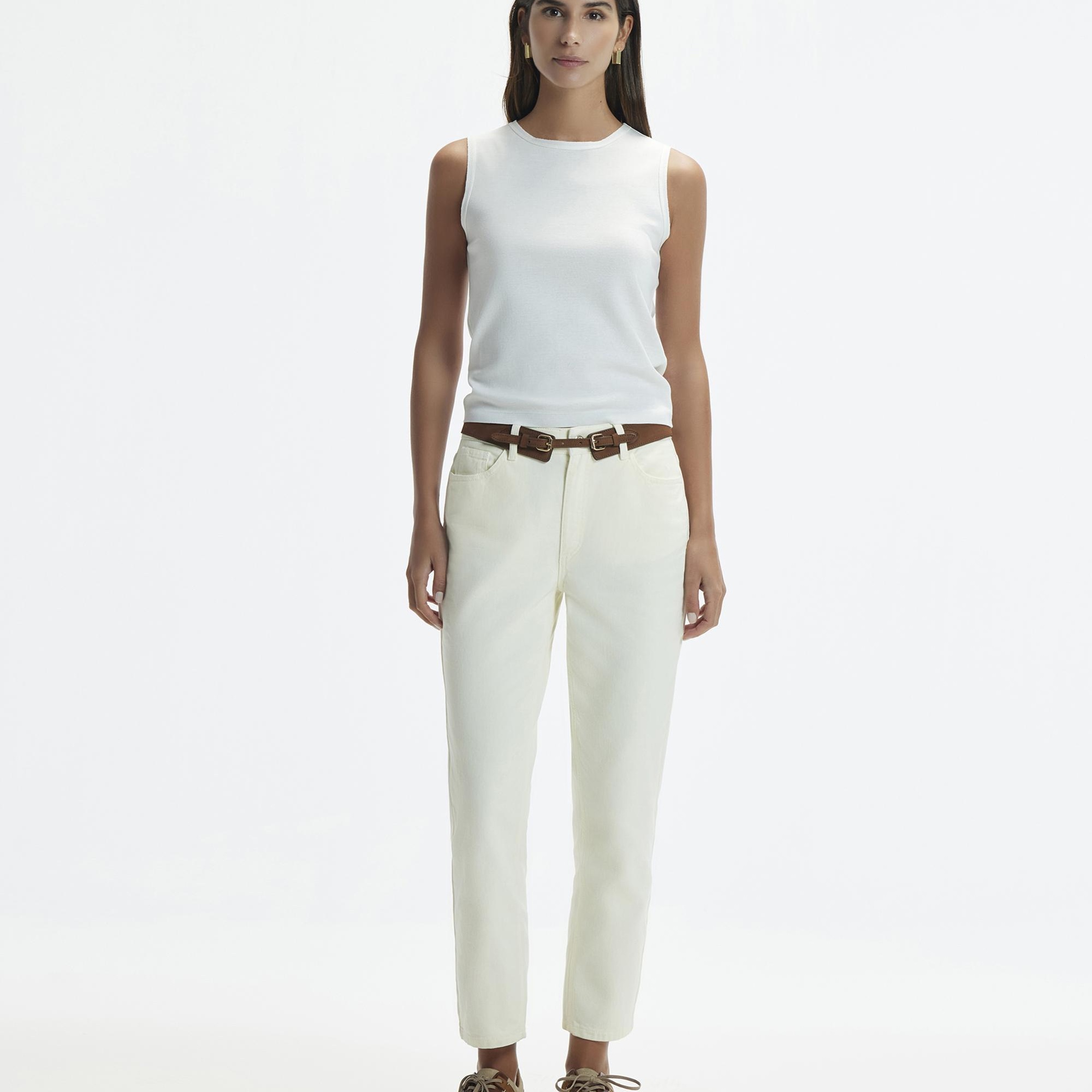 YARGICI Kolsuz Bisiklet Yaka Triko