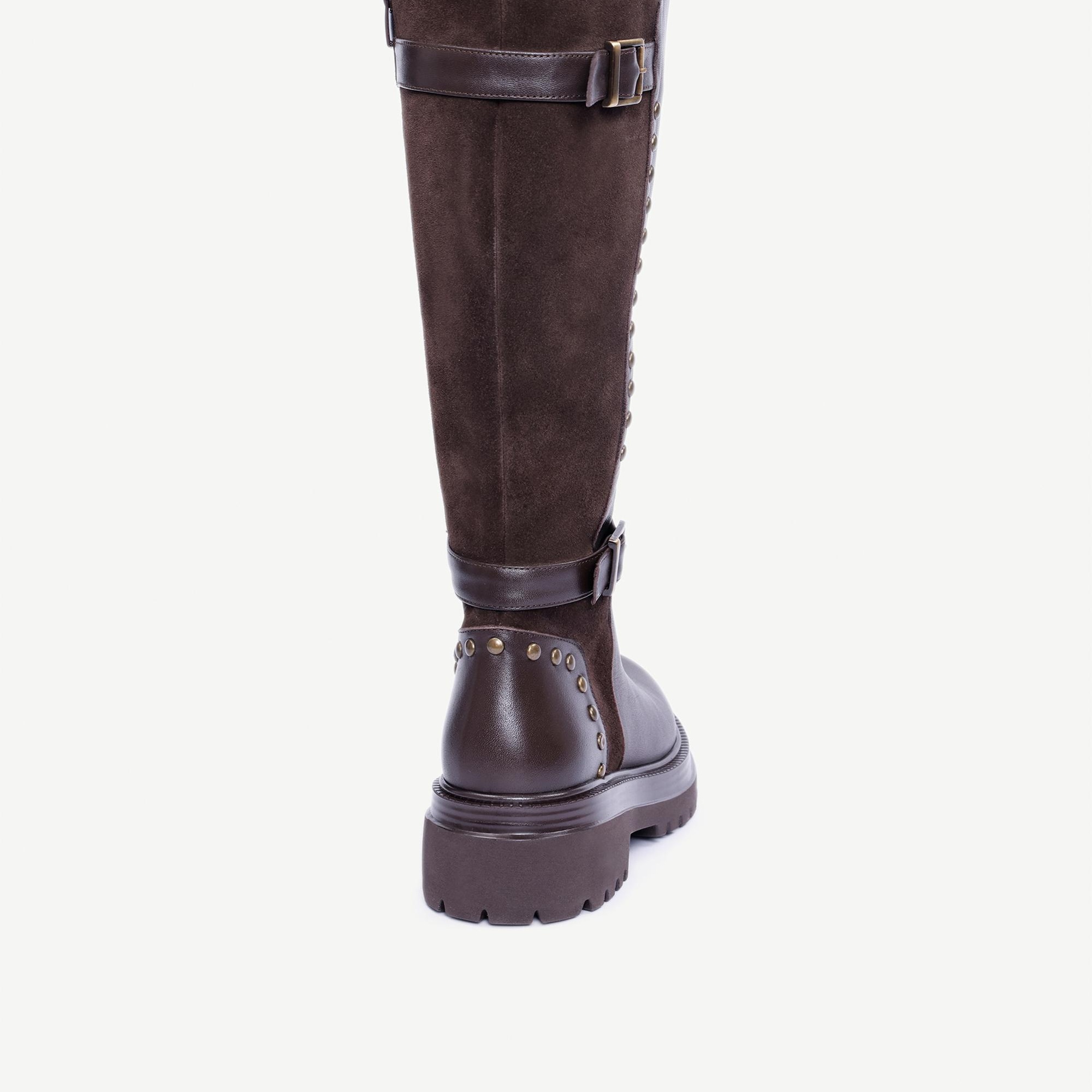 YARGICI Trock Detaylı Deri Çizme