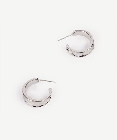  YARGICI Amorf Halka Küpe