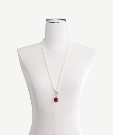  YARGICI Barok İnci Detaylı Kolye